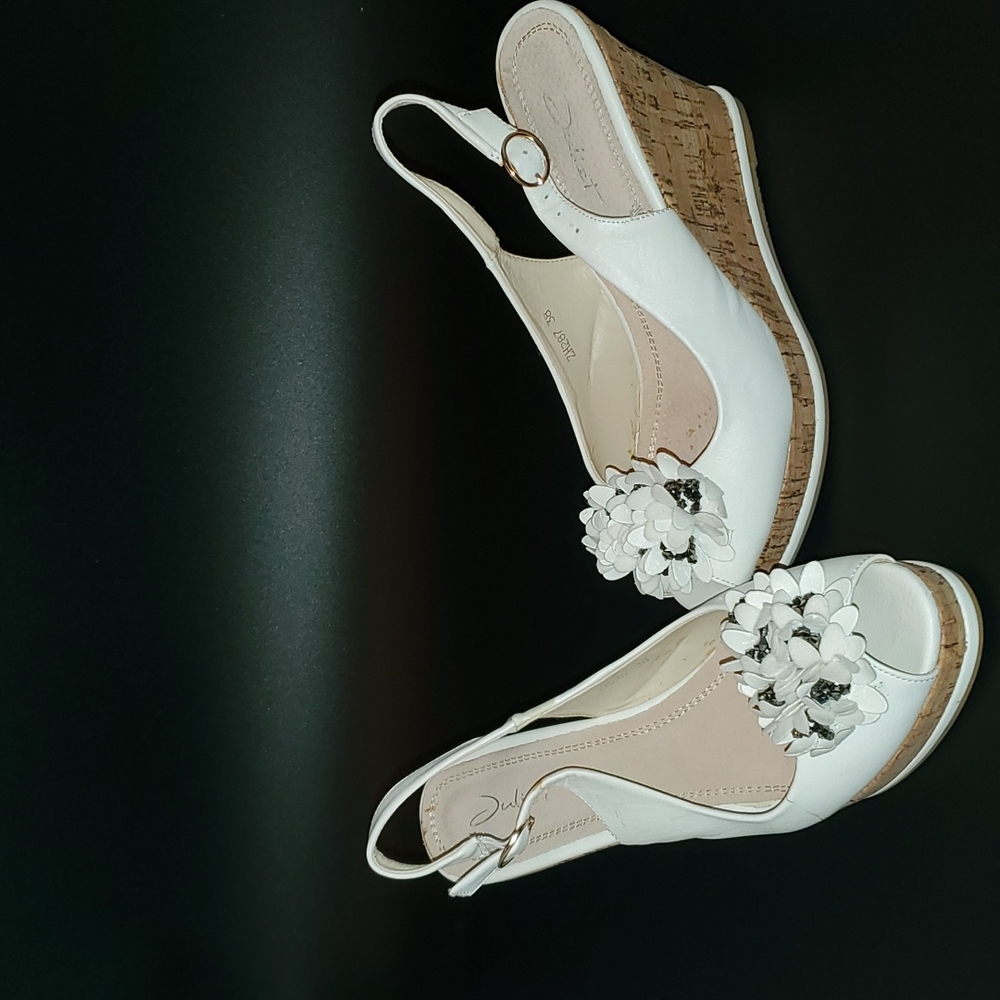 Sandals, Wedge, size 8